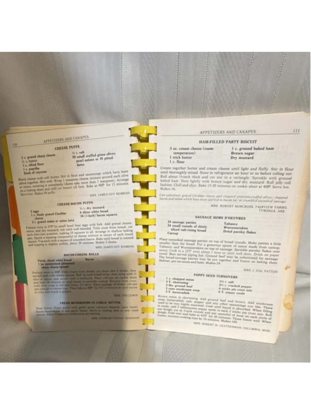 Party Potpourri Cookbook Junior League of Memphis Tennessee Recipes